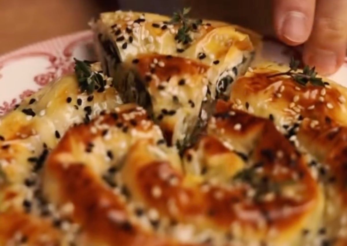 Вертута з сиром та шпинатом від Ектора