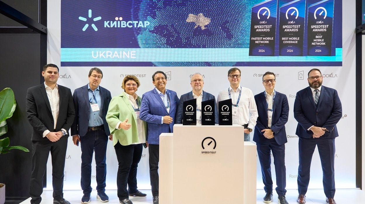 Київстар отримав відзнаку Speedtest Awards від Ookla на Mobile World Congress у Барселоні Київстар отримав відзнаку Speedtest Awards від Ookla на Mobile World Congress у Барселоні