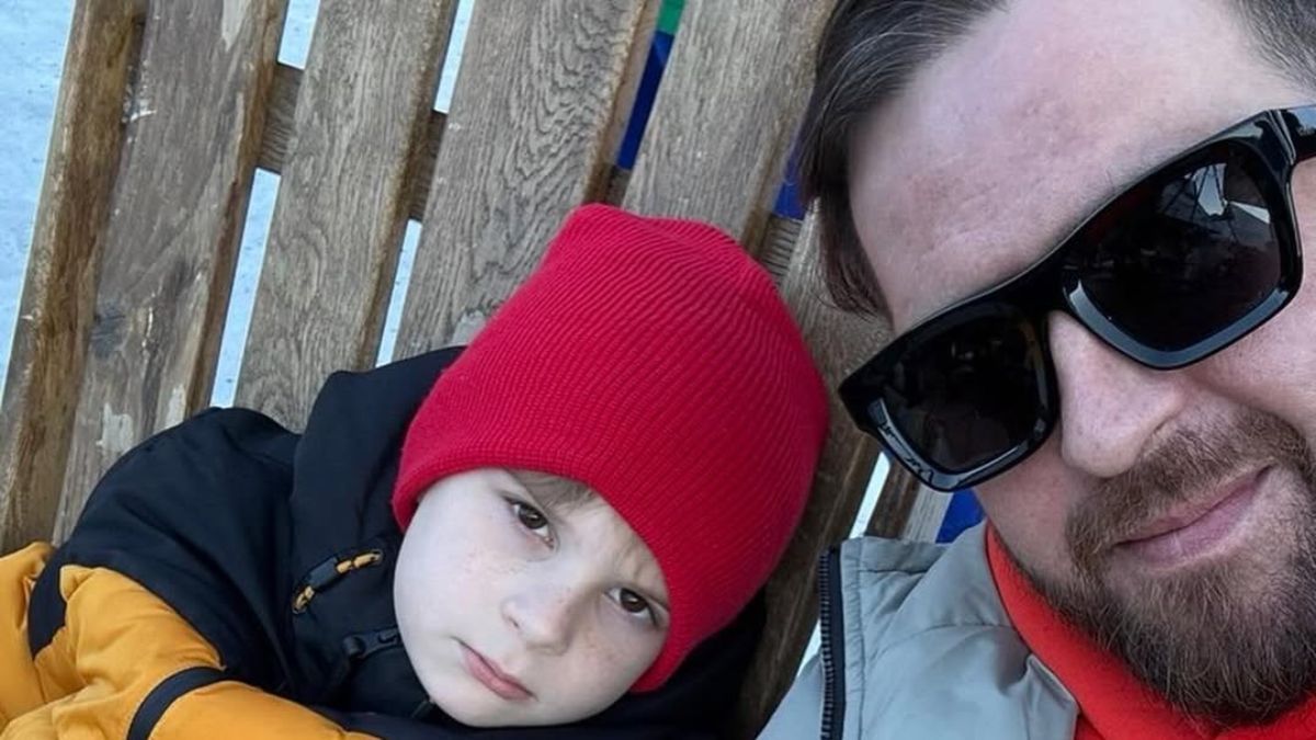 Сергій Танчинець з сином Сергій Танчинець з сином