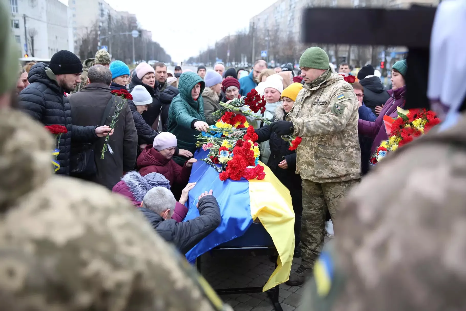 Прощання з полеглим героєм Прощання з полеглим героєм