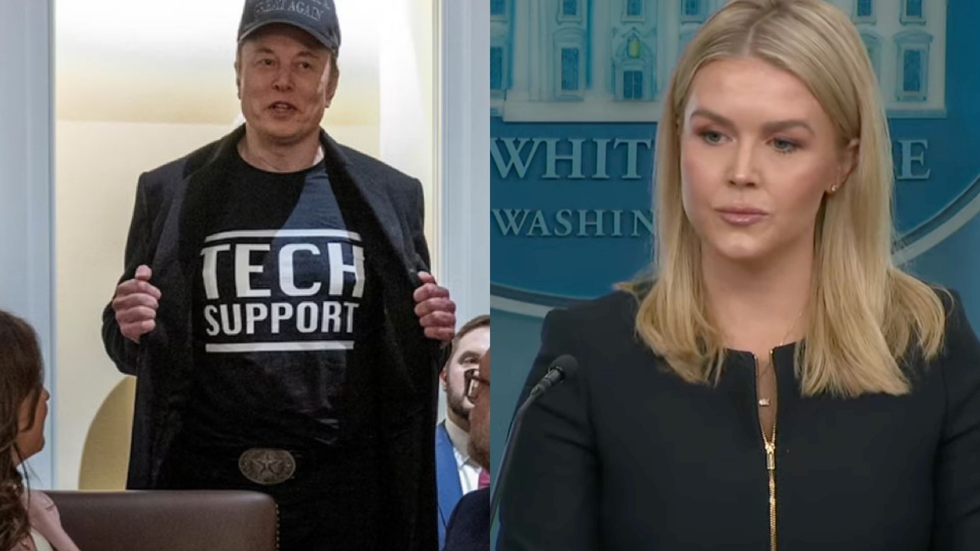 Речницю Білого дому запитали, чому Ілон Маск не одягає костюм - 24 Канал Речницю Білого дому запитали, чому Ілон Маск не одягає костюм - 24 Канал