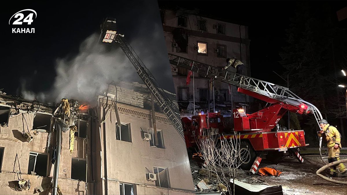 Росіяни вдарили по готелю в Кривому Розі Росіяни вдарили по готелю в Кривому Розі