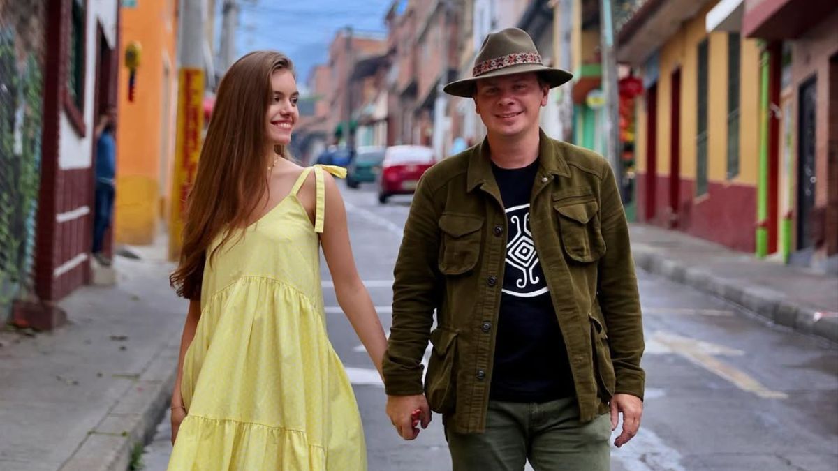 Олександра Кучеренко з Дмитром Комаровим