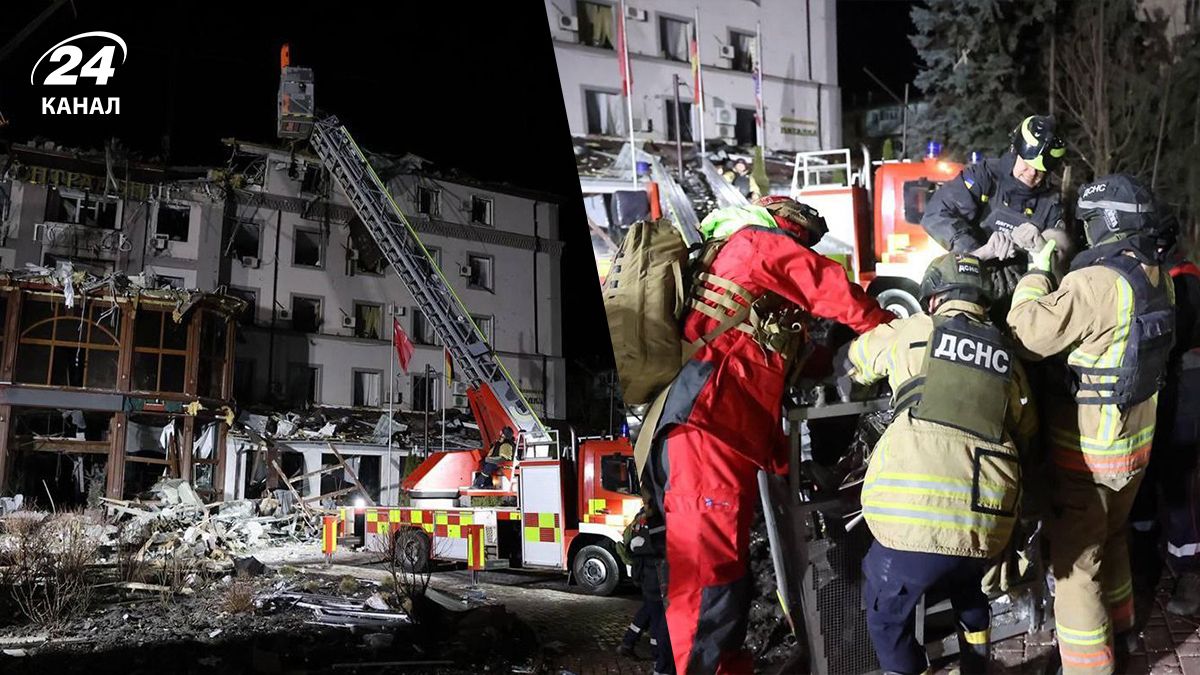 Кривой Рог - удар по отелю