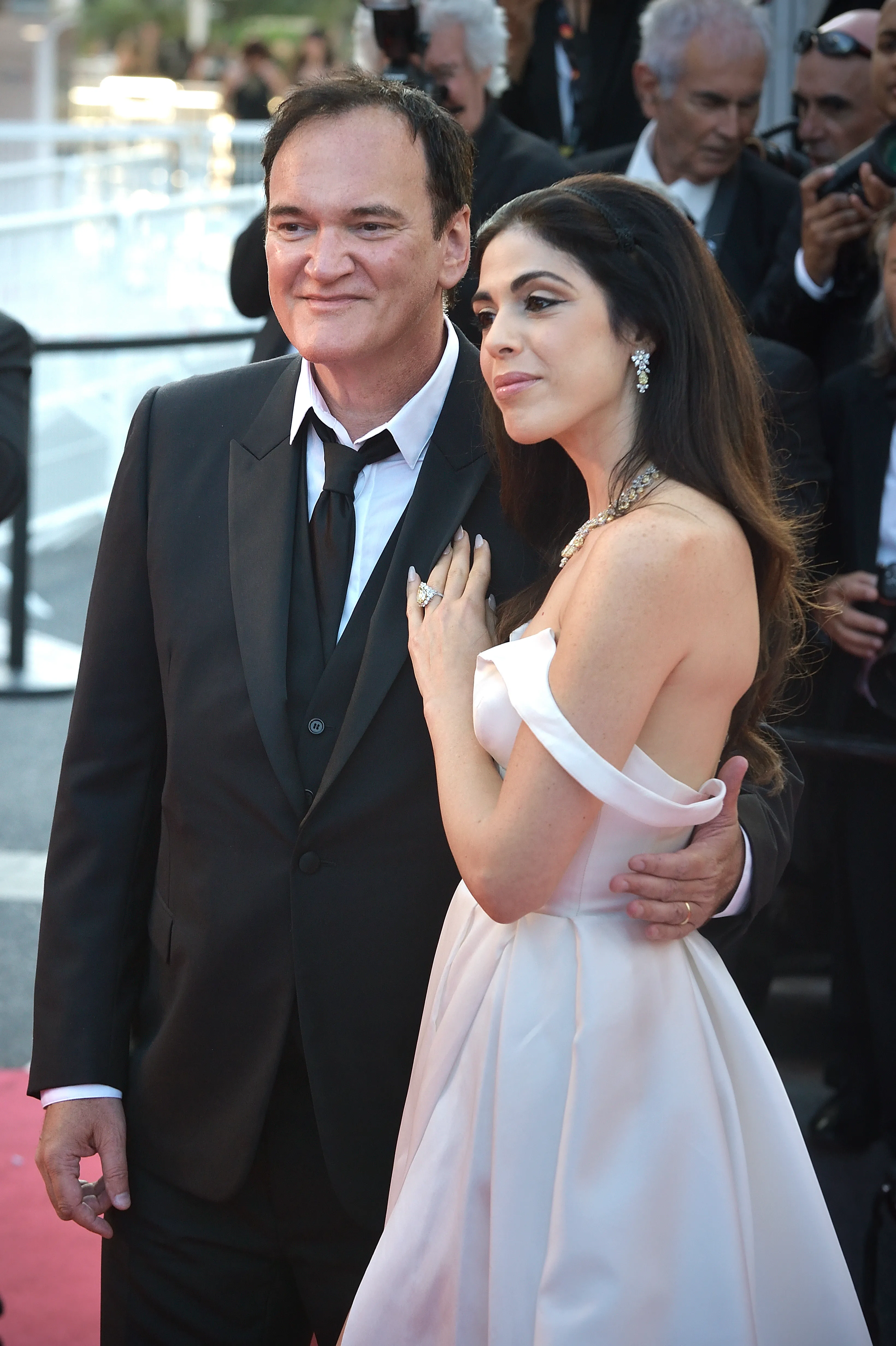 Квентин Тарантино с женой Квентин Тарантино с женой