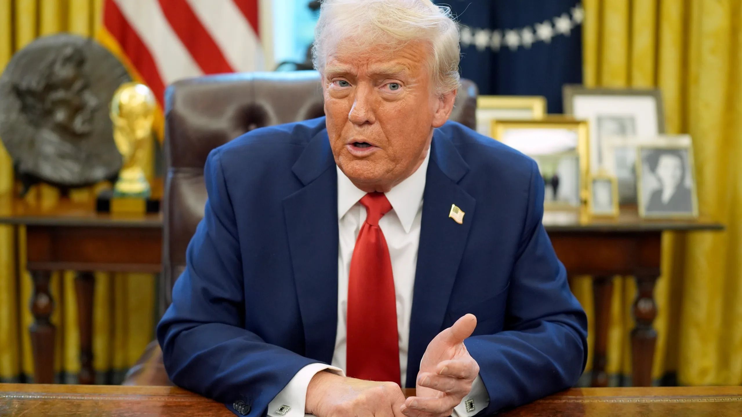 Трамп говорит, что у Украины нет другого выбора, чем пойти на мирное соглашение Трамп говорит, что у Украины нет другого выбора, чем пойти на мирное соглашение