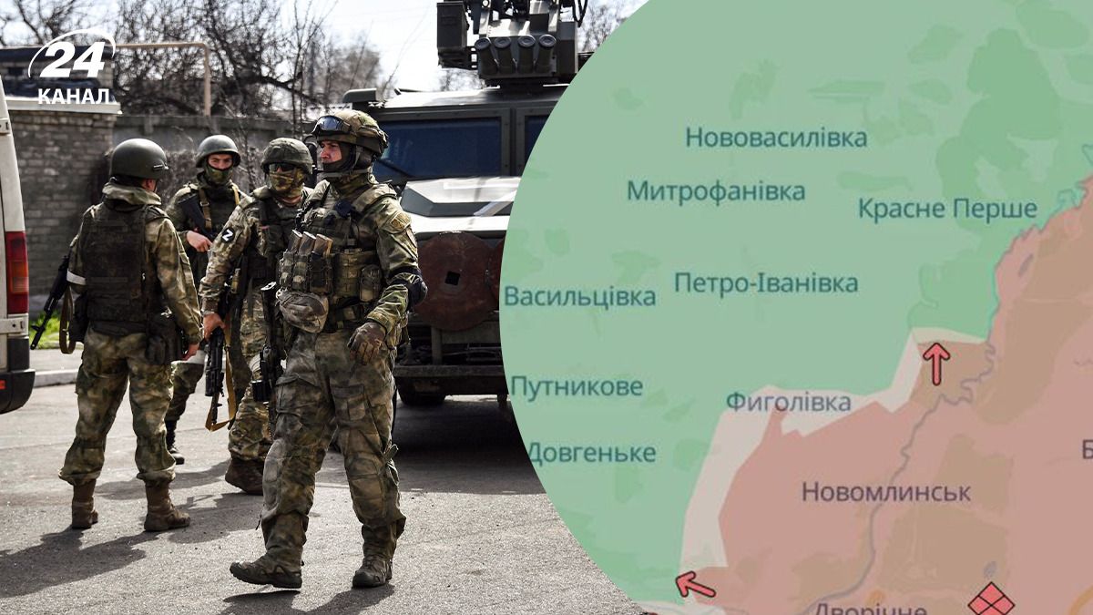 Российская армия продвинулась на Харьковщине Российская армия продвинулась на Харьковщине