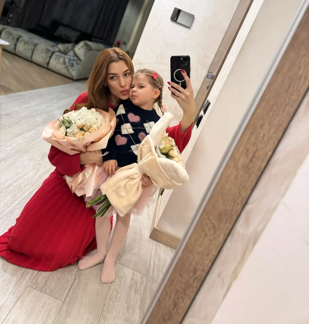 Анастасія Суббота з донькою Анастасія Суббота з донькою