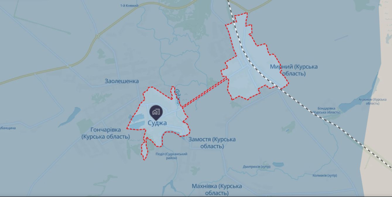 Росія намагалася пройти по нафтопроводу у Суджі Росія намагалася пройти по нафтопроводу у Суджі