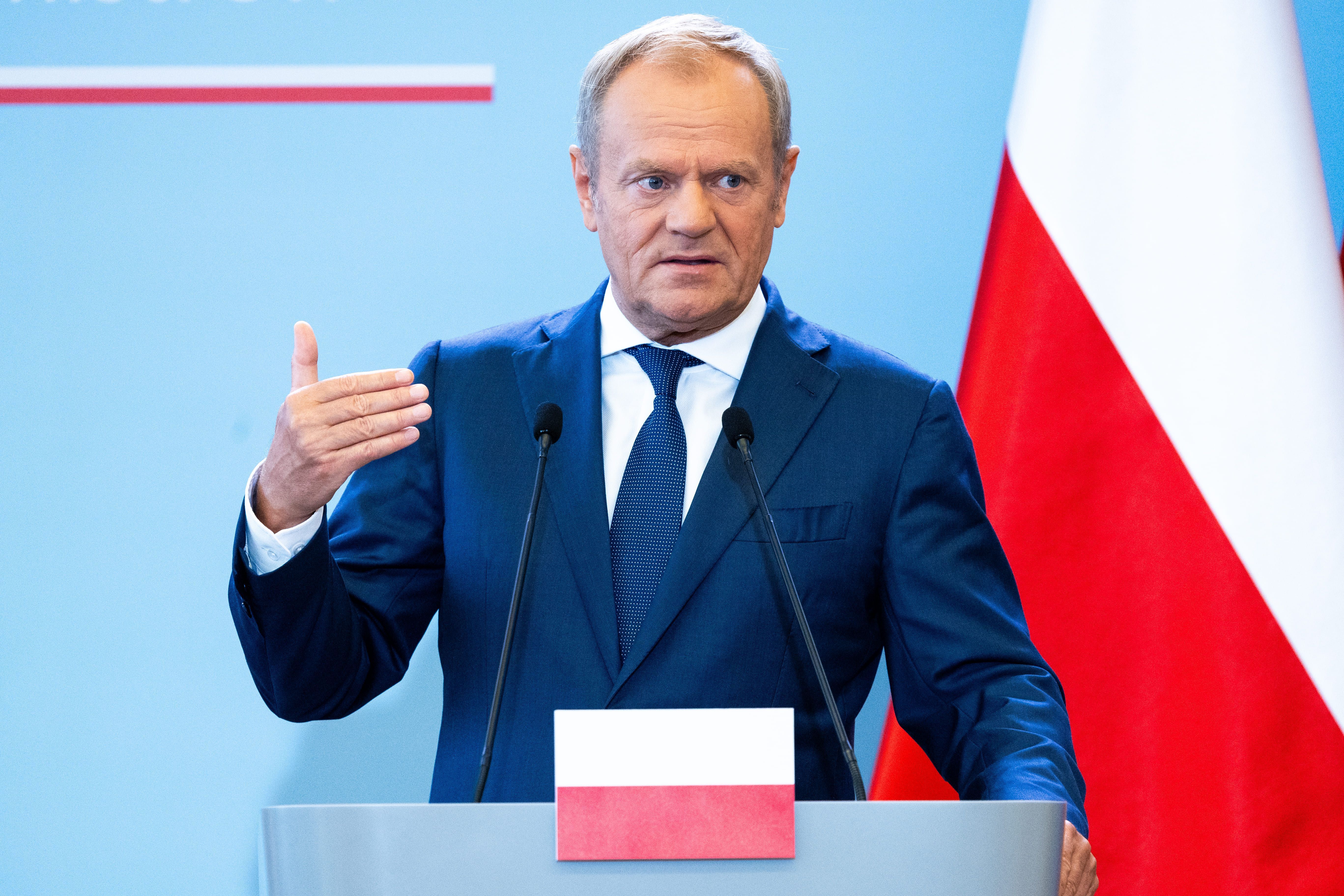 Туск повторив, що Польща не надсилатиме свої війська в Україні Туск повторив, що Польща не надсилатиме свої війська в Україні