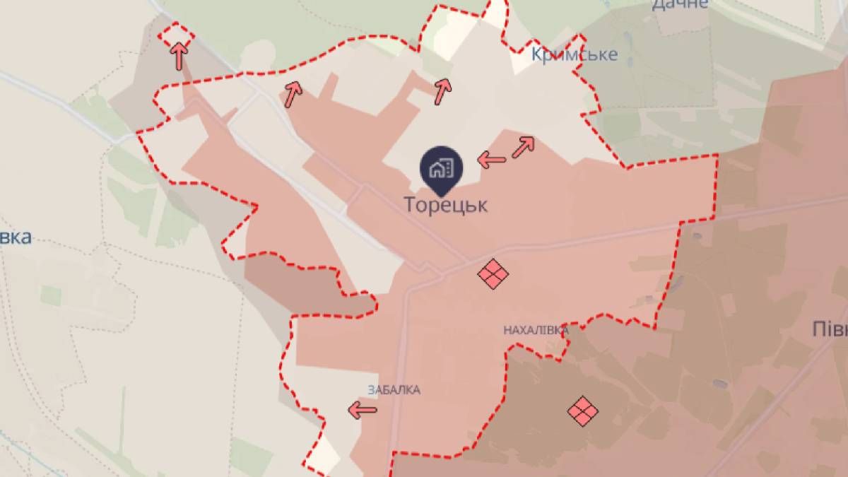 В ЦПД рассказали о боях за Торецк В ЦПД рассказали о боях за Торецк