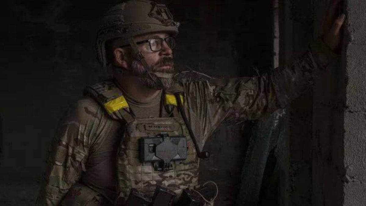 Нейт Вэнс в украинской армии Нейт Вэнс в украинской армии