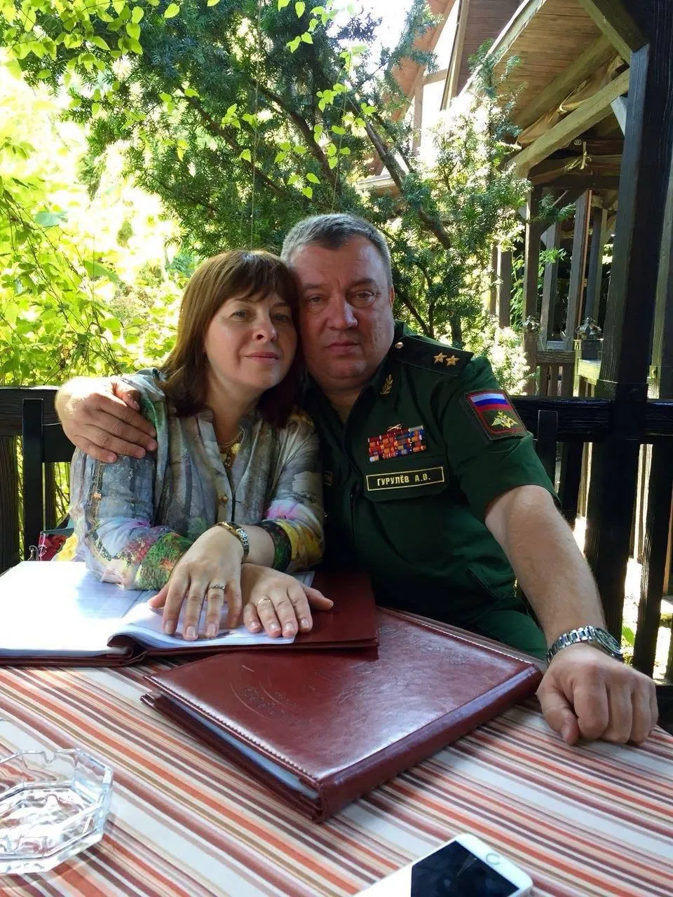 Гурулев с женой Тамарой Гурулев с женой Тамарой