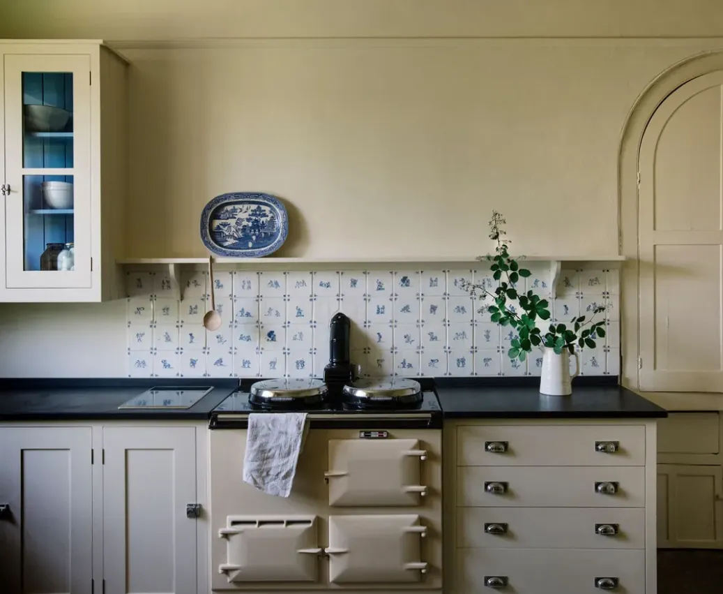 кухня с винтажными элементами кухня с винтажными элементами