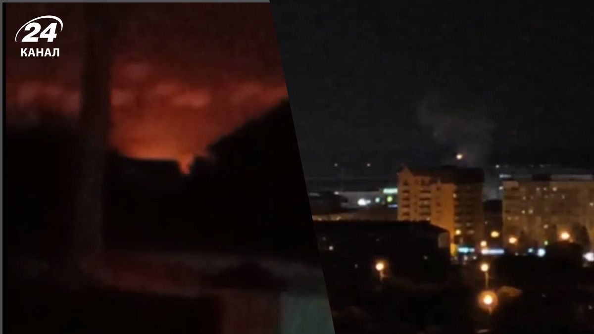 Атака по России 11 марта - в огне аэродром Дягилево, нефтебаза Стальной конь - 24 Канал Атака по России 11 марта - в огне аэродром Дягилево, нефтебаза Стальной конь - 24 Канал