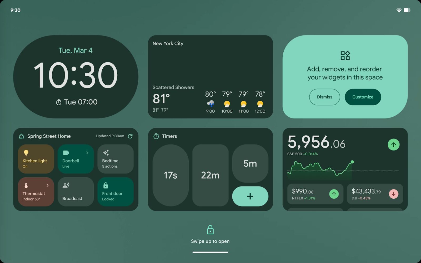 Android отримає віджети на екрані блокування Android отримає віджети на екрані блокування