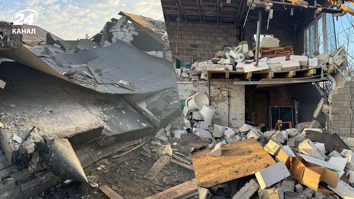 Последствия ночной атаки на Днепр Последствия ночной атаки на Днепр