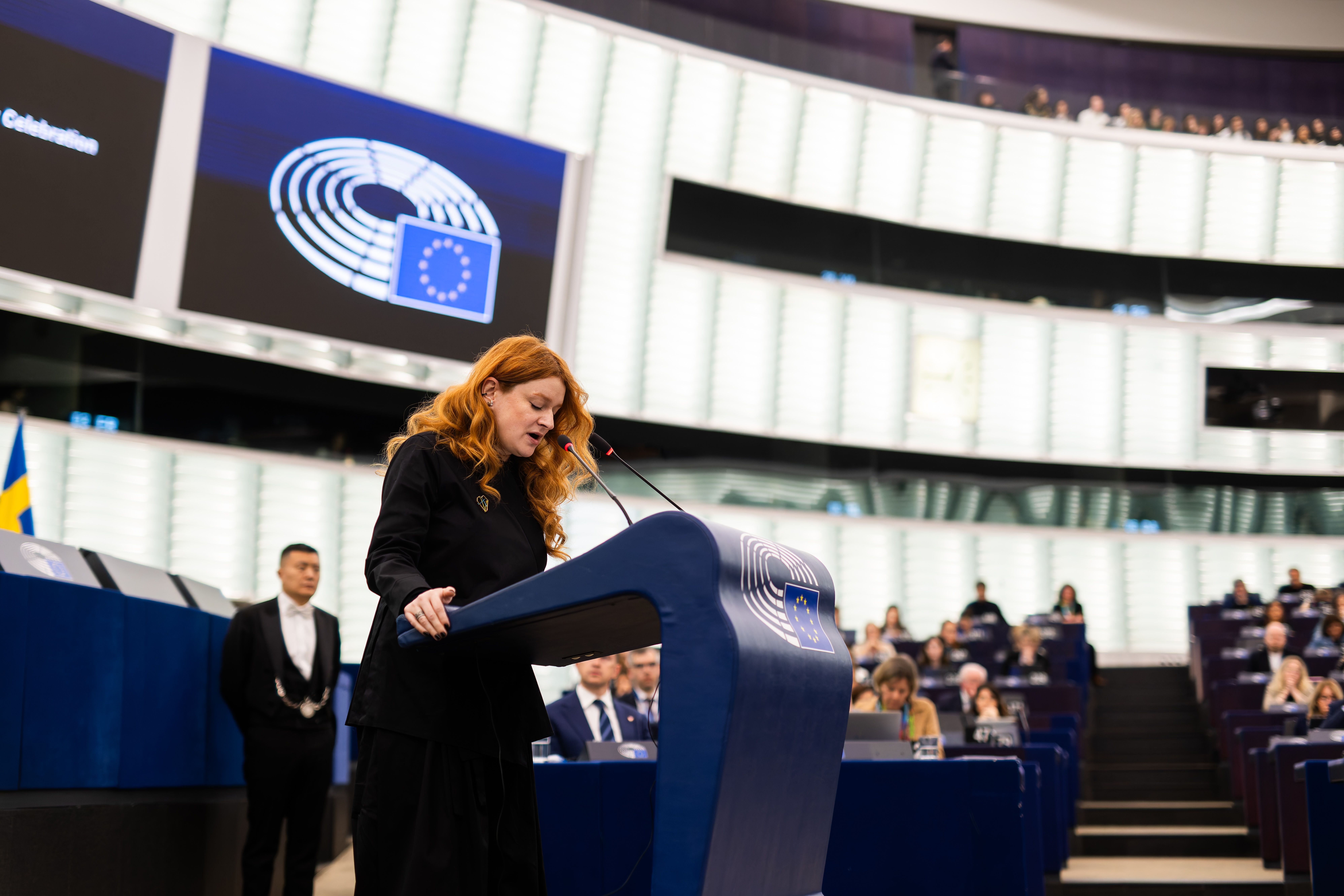 Тата Кеплер виступила із потужною промовою у Європарламенті