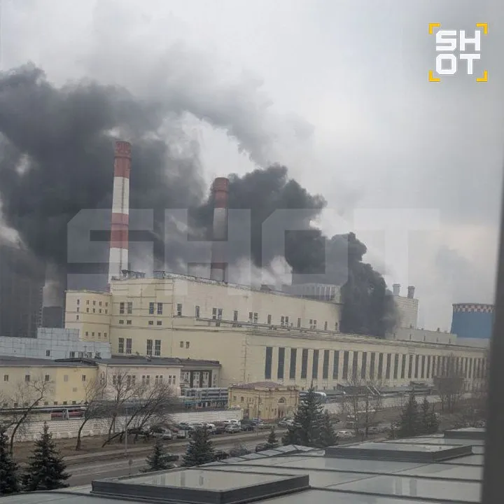 Пожар на ТЭЦ-16 Пожар на ТЭЦ-16