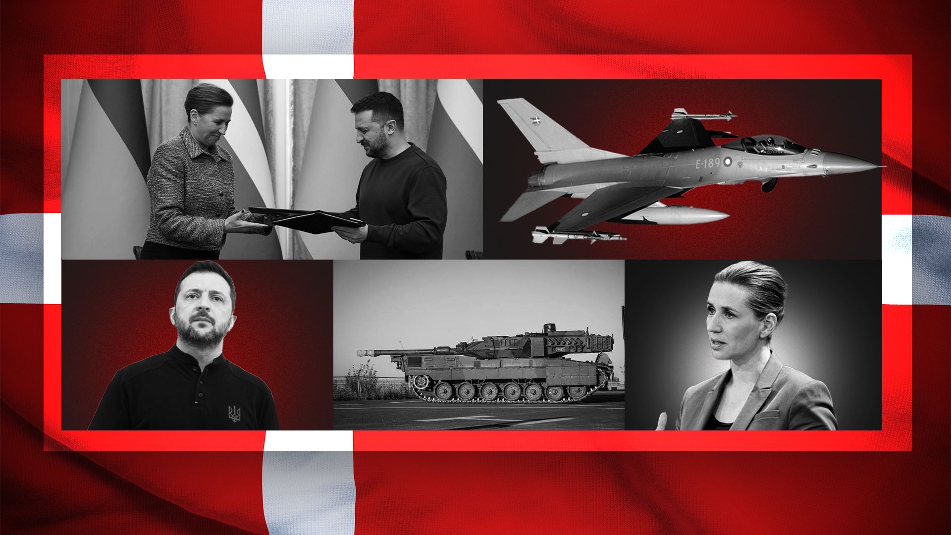 Как Дания помогает Украине