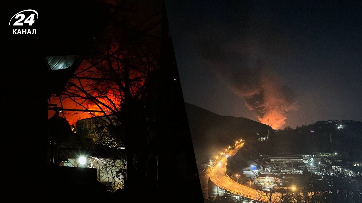 Взрывная ночь в Туапсе 14 марта