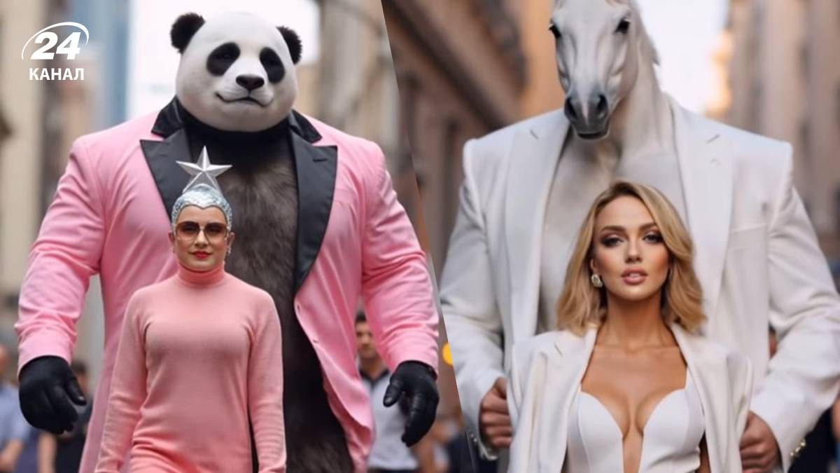 Верка Сердючка, Дмитрий Монатик и их животные-охранники