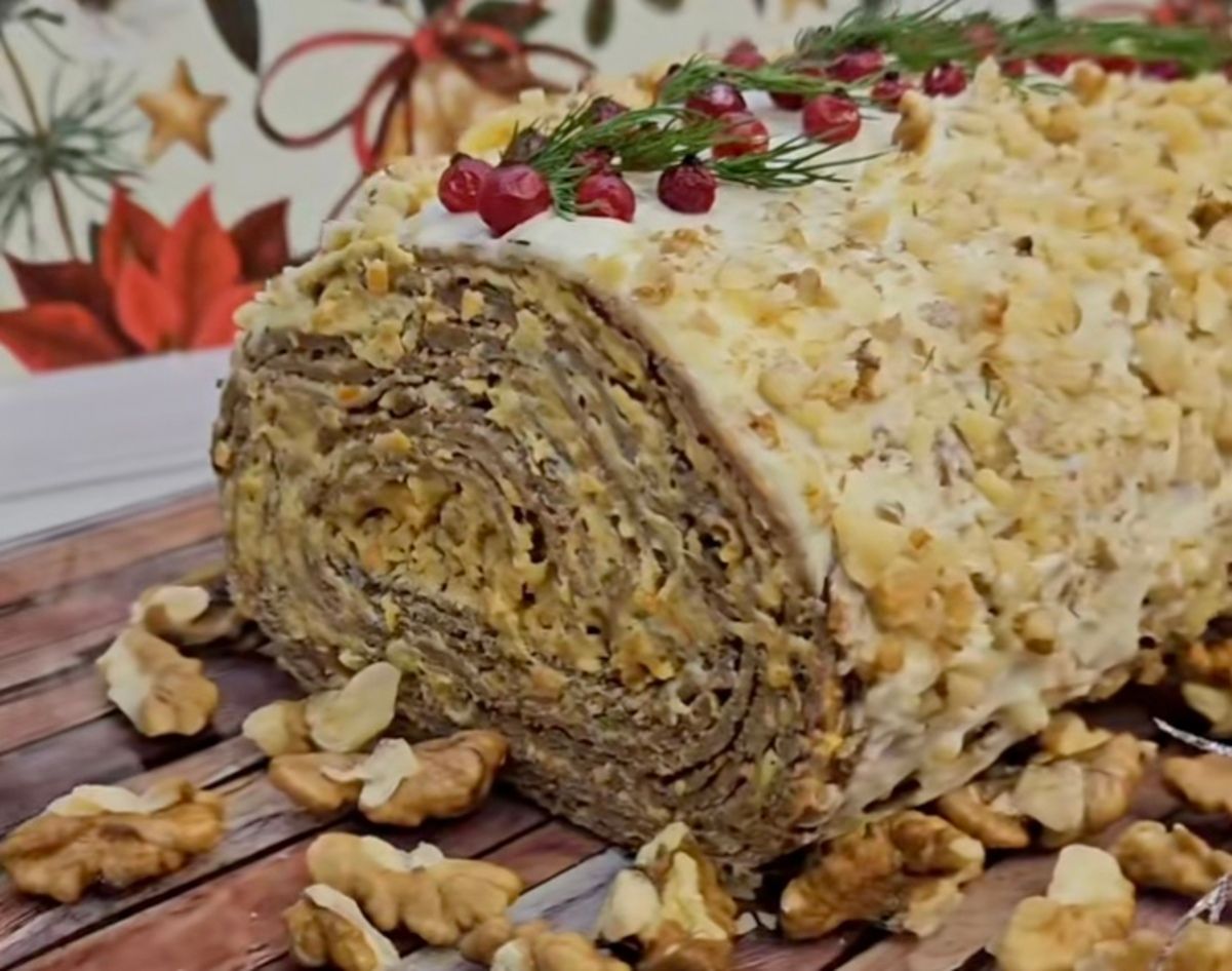 Печінковий рулет Печінковий рулет