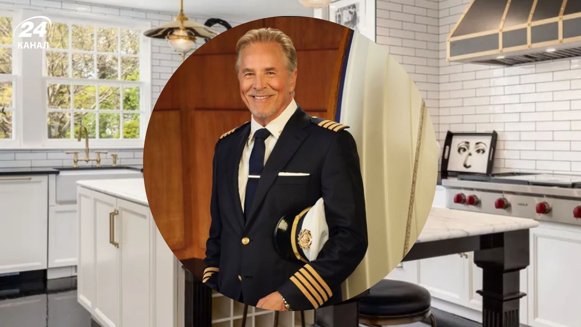 Чорно-біла кухня Дона Джонсона захоплює своєю позачасовістю Чорно-біла кухня Дона Джонсона захоплює своєю позачасовістю