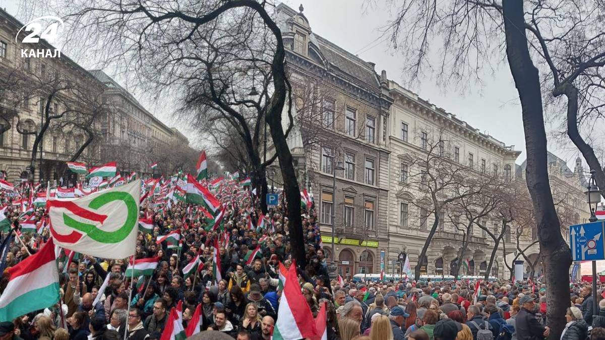 Угорська опозиція вийшла на протест в Будапешті - Геополітика Угорська опозиція вийшла на протест в Будапешті - Геополітика