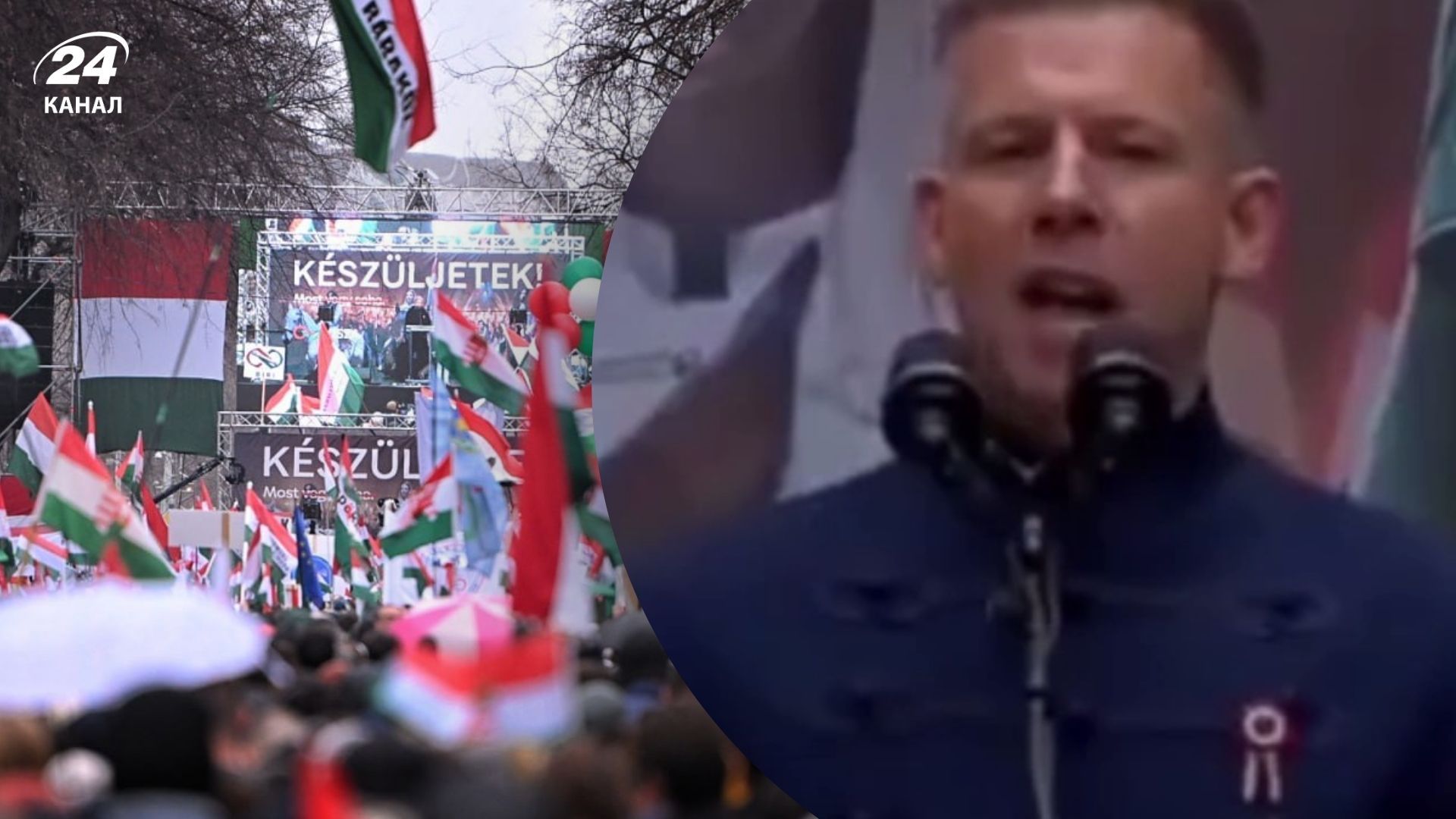 "Таварищи, конец": лидер венгерской оппозиции обратился к Орбану во время протеста - Геополитика "Таварищи, конец": лидер венгерской оппозиции обратился к Орбану во время протеста - Геополитика