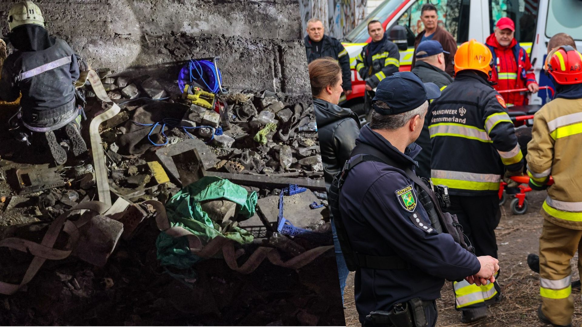 У Харкові рятувальники визволили чоловіка, який застряг у трубі - 24 Канал У Харкові рятувальники визволили чоловіка, який застряг у трубі - 24 Канал