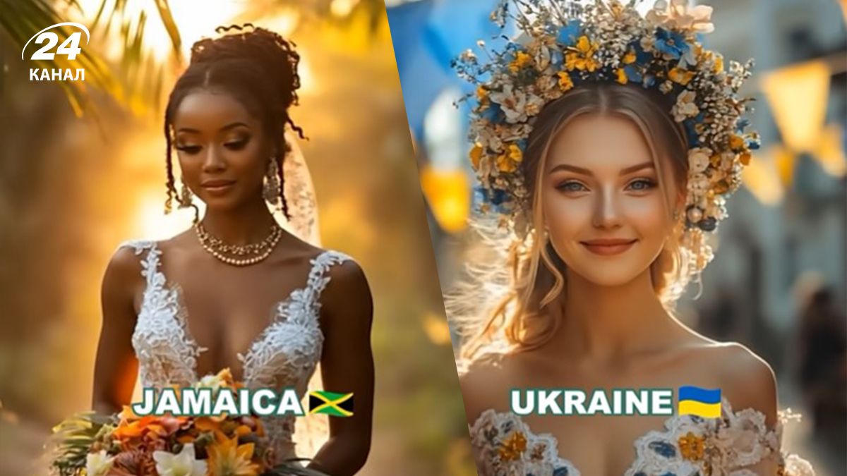 Искусственный интеллект изобразил страны как девушек в свадебных платьях - видео Искусственный интеллект изобразил страны как девушек в свадебных платьях - видео