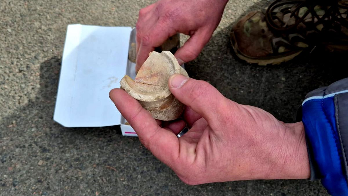 Бригада тероборони виявила стародавній могильник під час будівництва фортифікацій Бригада тероборони виявила стародавній могильник під час будівництва фортифікацій