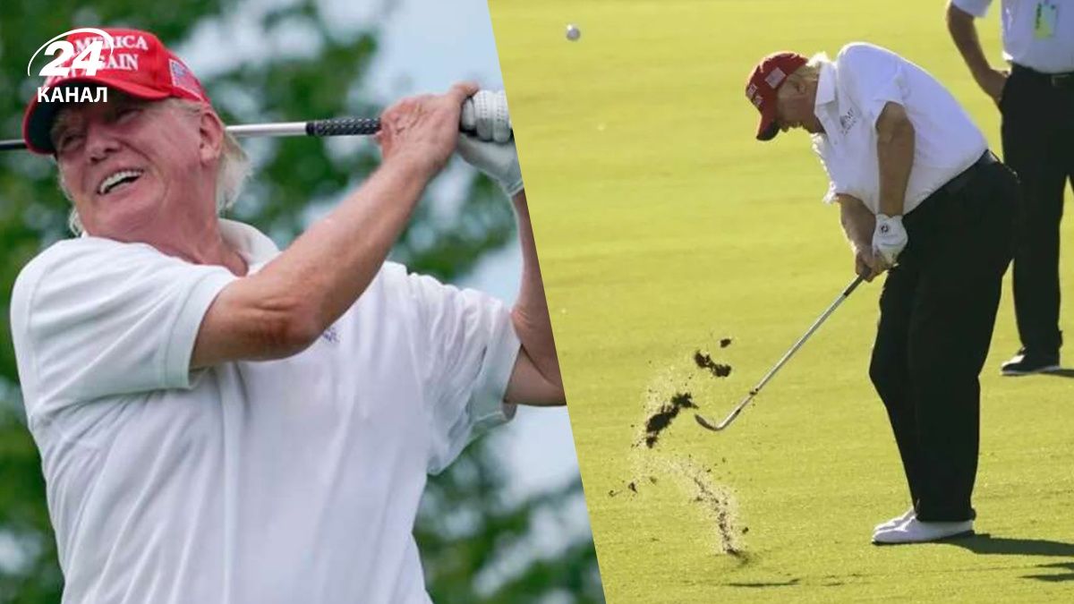 Трамп заявил, что выиграл в гольф - соцсети припомнили ему старое видео Трамп заявил, что выиграл в гольф - соцсети припомнили ему старое видео