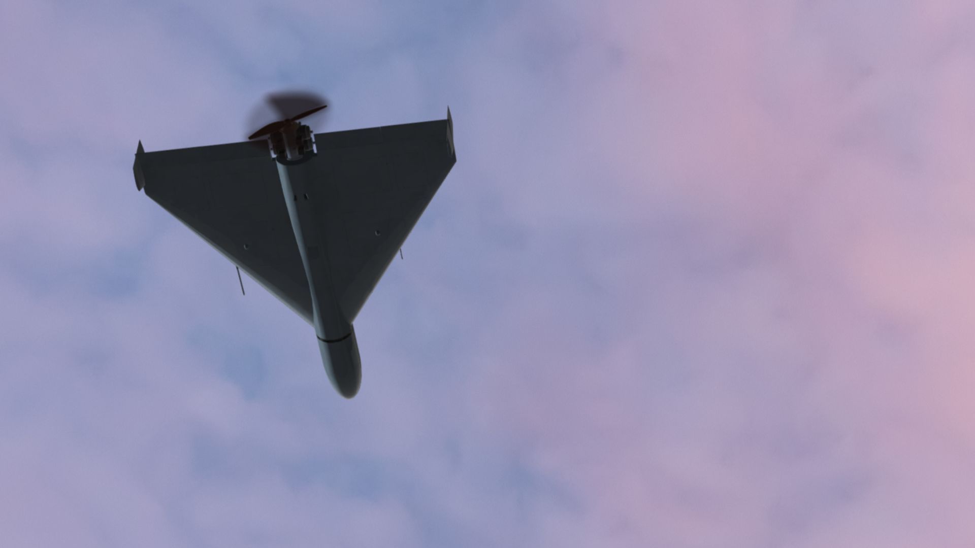 В окрестностях Сум упал дрон В окрестностях Сум упал дрон