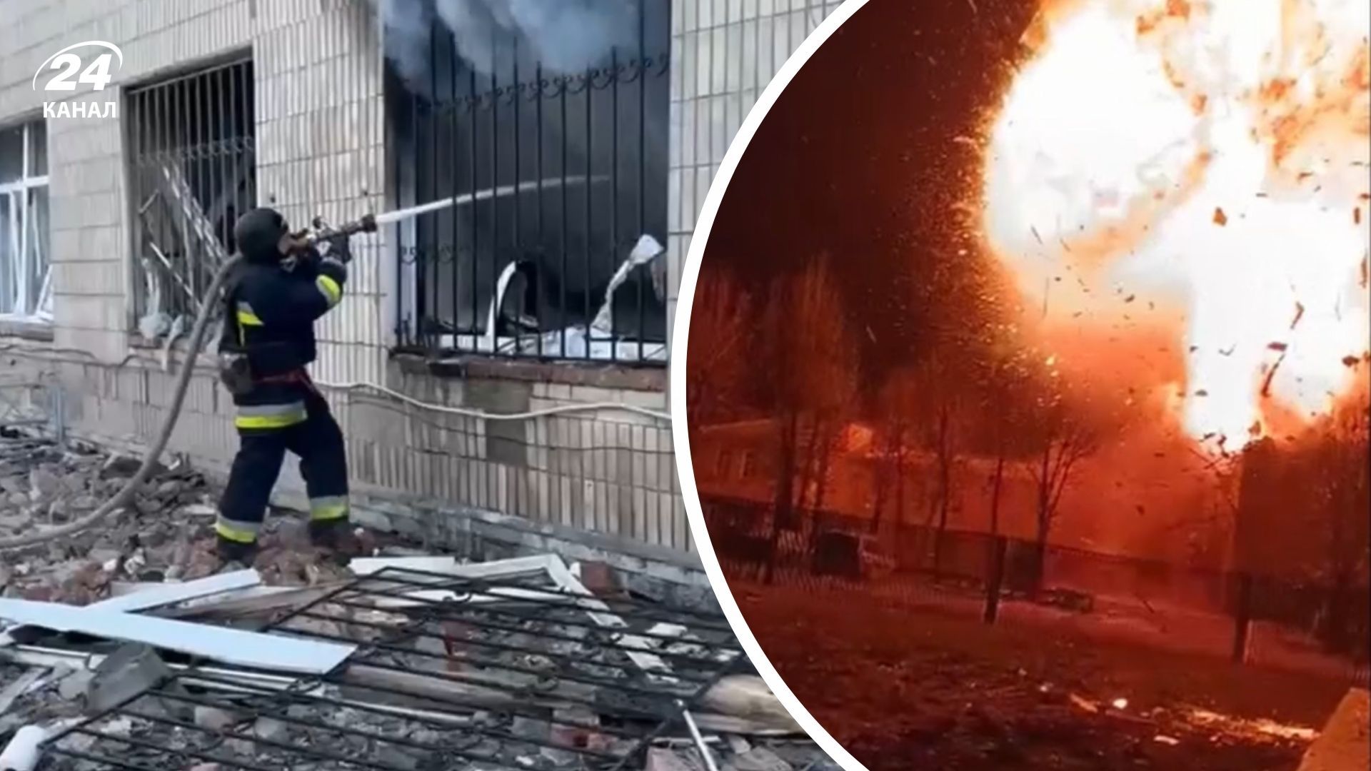 Росія вдарила по лікарні на Сумщині Росія вдарила по лікарні на Сумщині