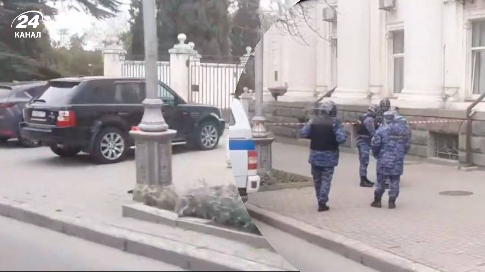 В Севастополе под авто обнаружили неизвестный сверток - 24 Канал В Севастополе под авто обнаружили неизвестный сверток - 24 Канал