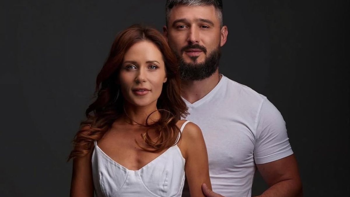 Наталка Денисенко з чоловіком Наталка Денисенко з чоловіком