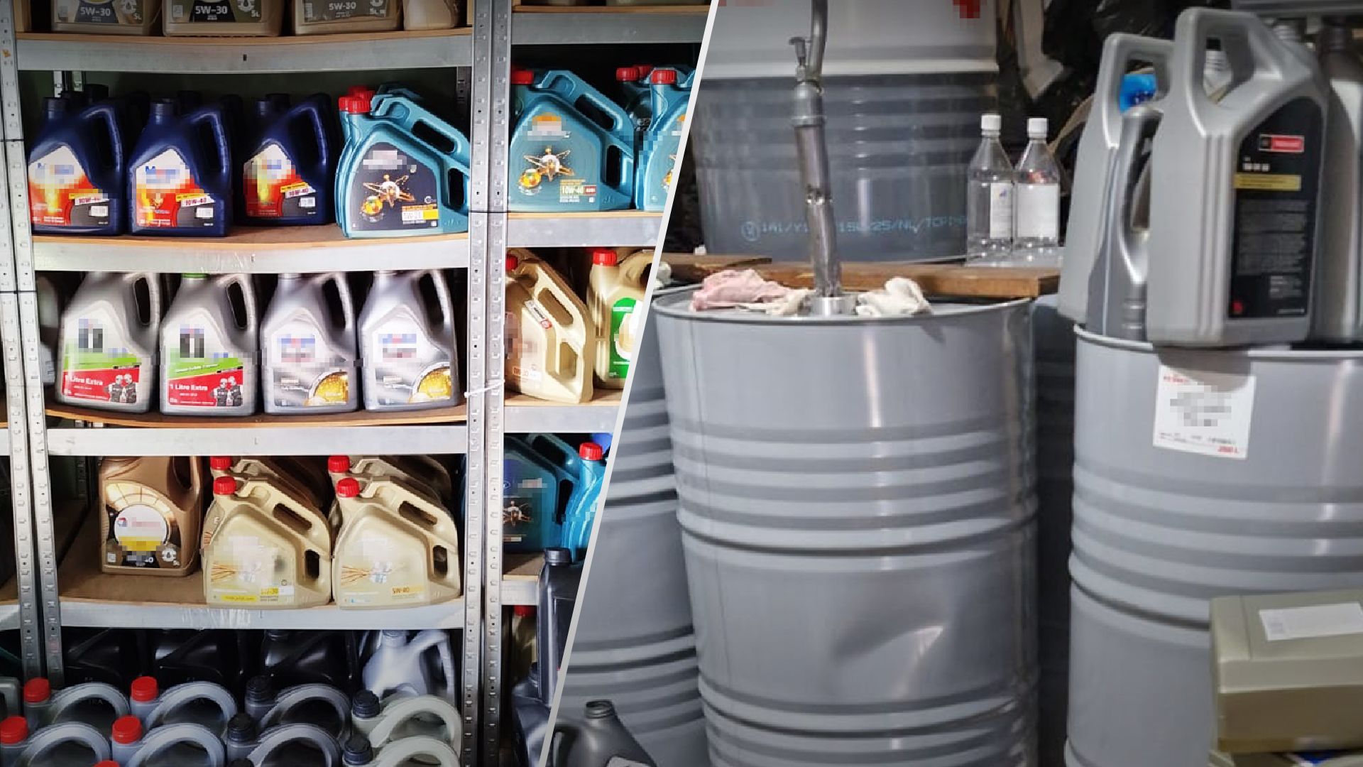 Підробки світових брендів: на Київщині прикрили виробництво фальсифікованих моторних олив - Бізнес Підробки світових брендів: на Київщині прикрили виробництво фальсифікованих моторних олив - Бізнес