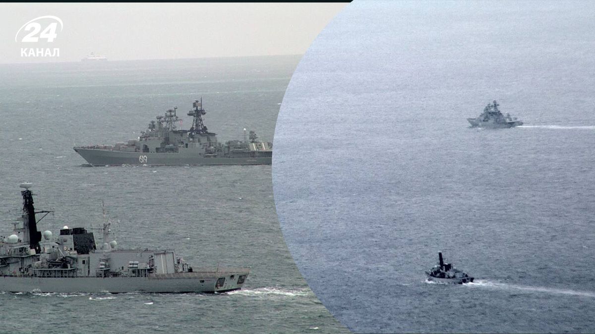 Переміщення російських військових суден Переміщення російських військових суден