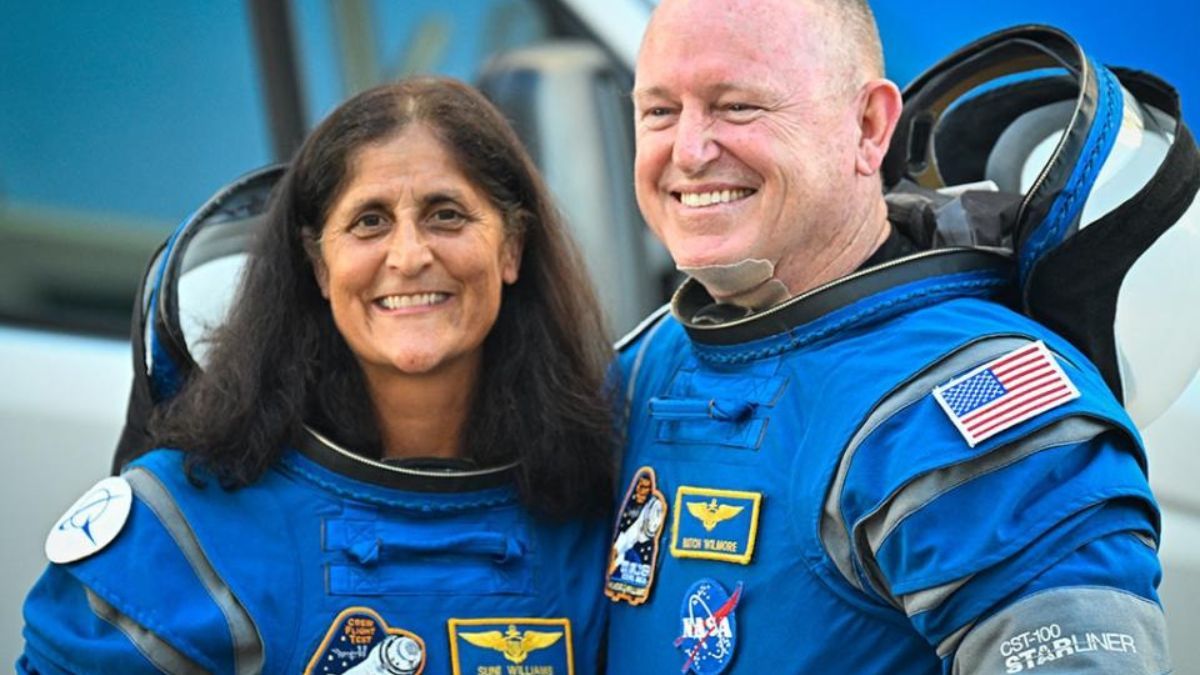 Суніта Вільямс та Бутч Вілмор Суніта Вільямс та Бутч Вілмор