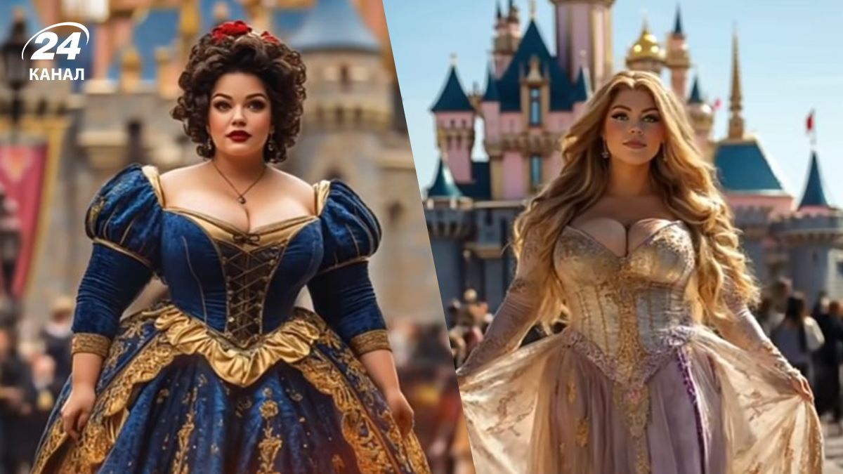 Как принцессы Диснея выглядели бы, если бы имели размер Plus Size Как принцессы Диснея выглядели бы, если бы имели размер Plus Size
