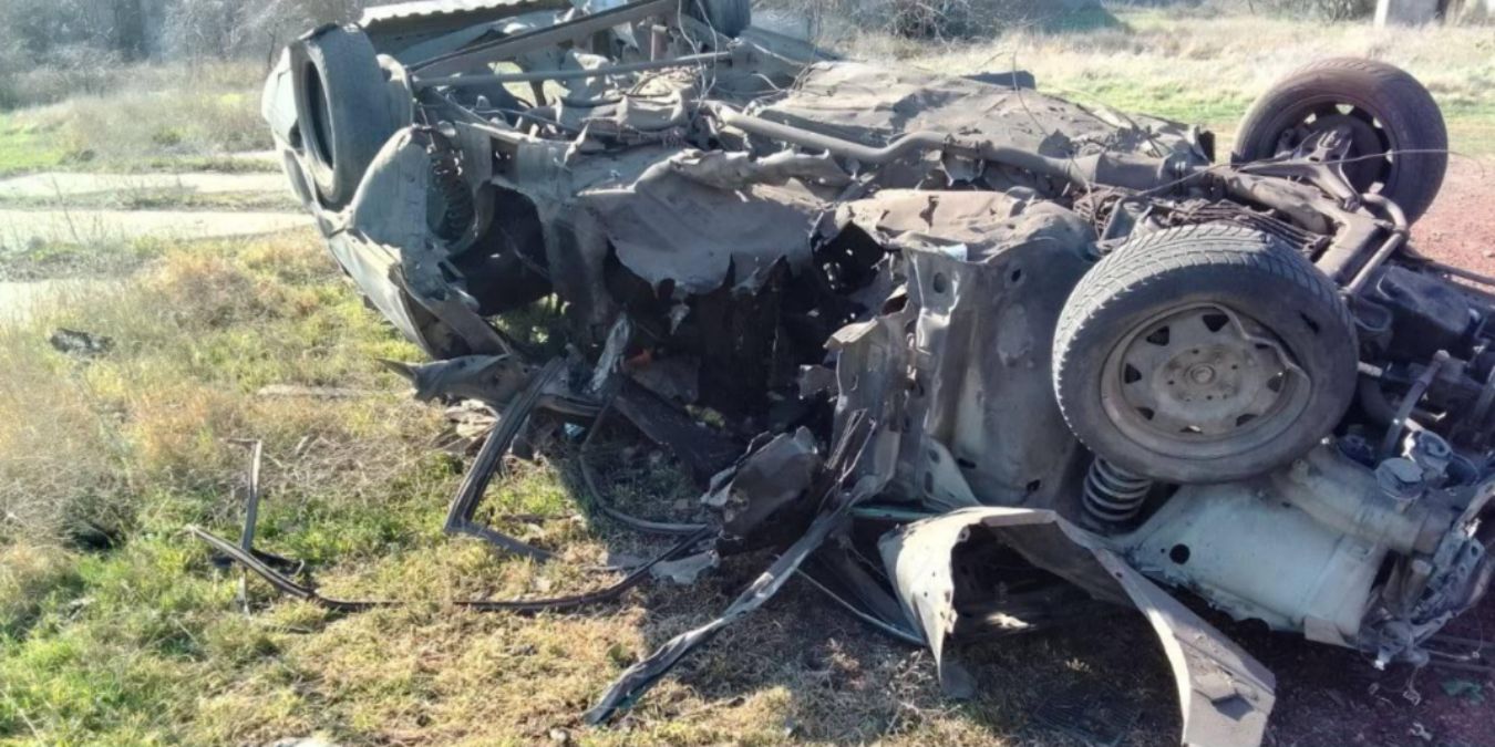 ГУР підірвало авто у Скадовську ГУР підірвало авто у Скадовську