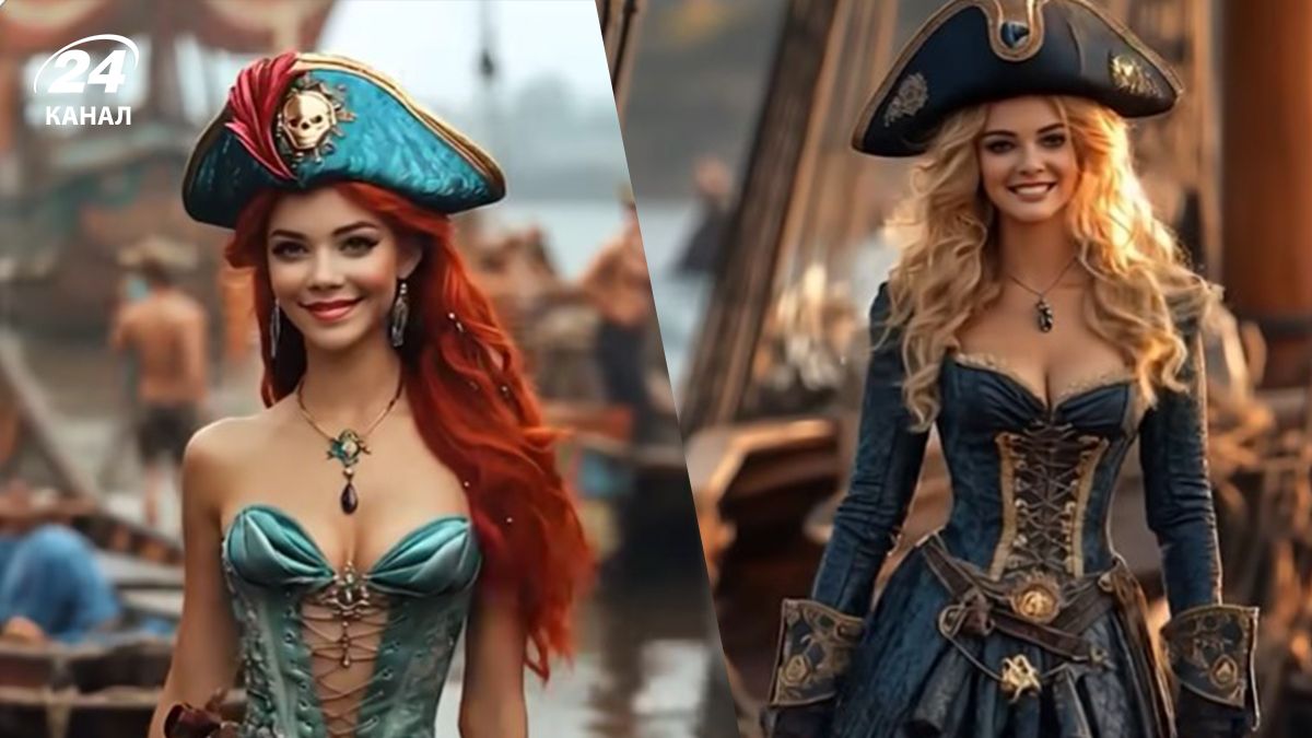 ИИ изобразил принцесс Диснея в образе пираток - как они теперь выглядят ИИ изобразил принцесс Диснея в образе пираток - как они теперь выглядят