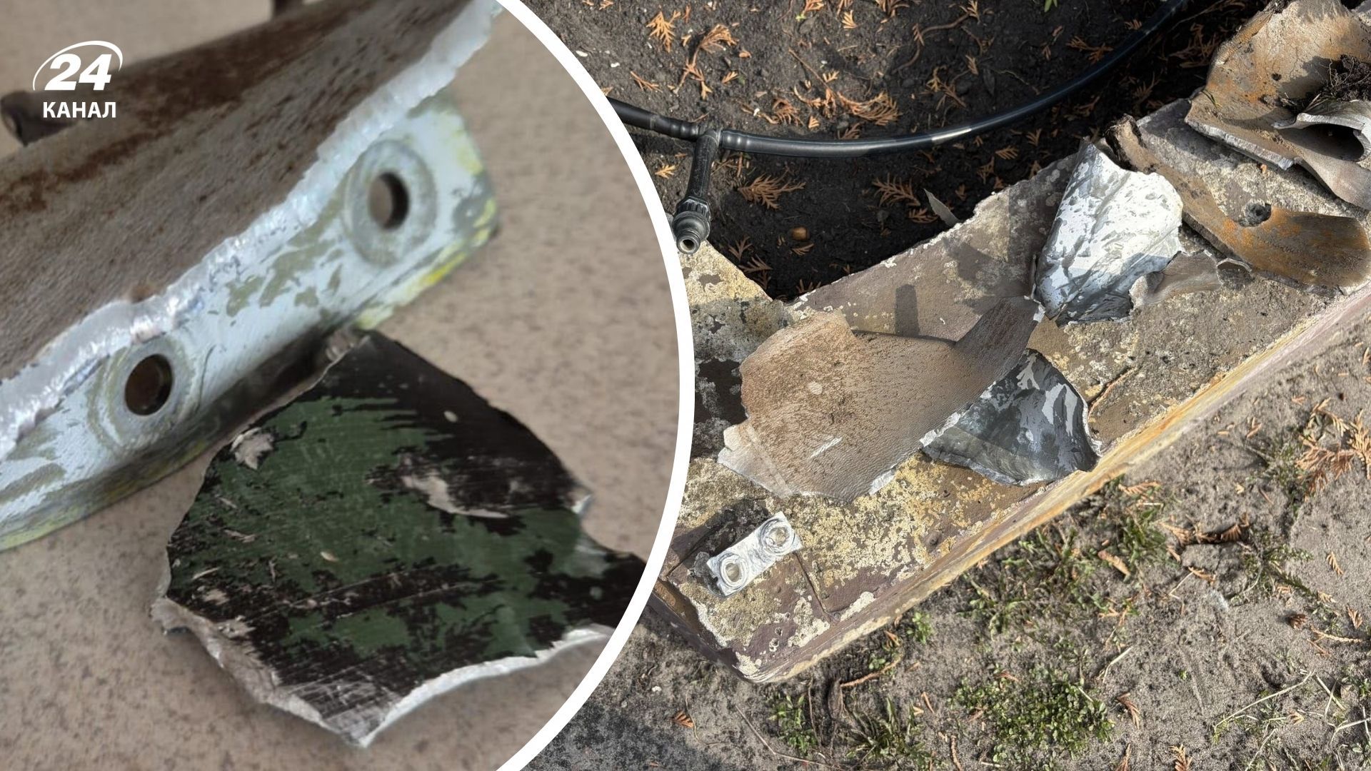 Обломки, найденные вблизи дома депутатки Обломки, найденные вблизи дома депутатки