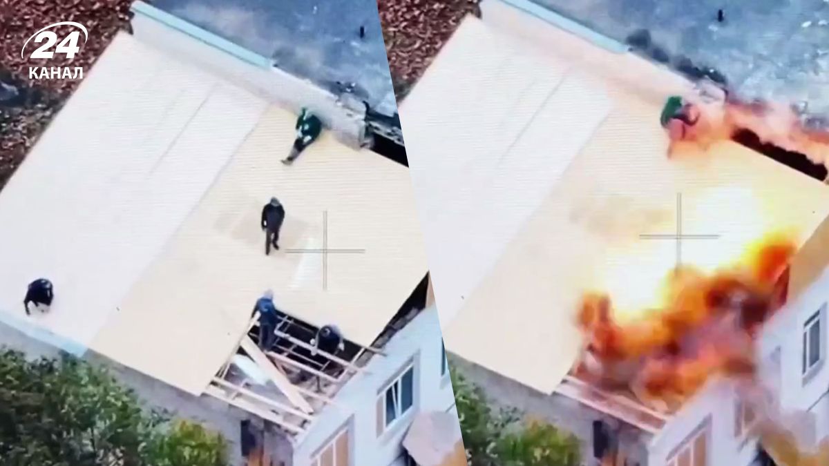 Россияне показали, как атакуют гражданских дронами Россияне показали, как атакуют гражданских дронами