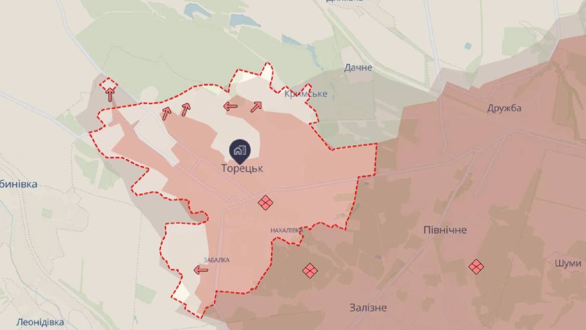 За Торецьк тривають бої За Торецьк тривають бої