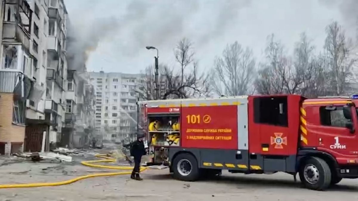 У Сумах пролунав вибух У Сумах пролунав вибух