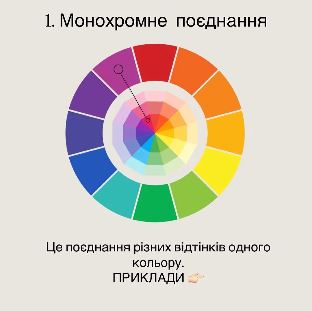 Схема сочетания цветов Схема сочетания цветов