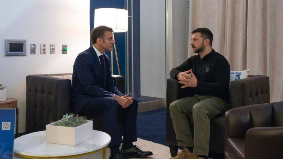 Зеленський проведе зустріч із Макроном у Парижі Зеленський проведе зустріч із Макроном у Парижі